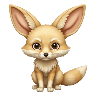 fennec fox sticker