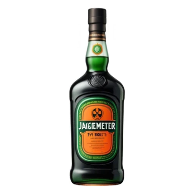 Jagermeister fat bottle sticker
