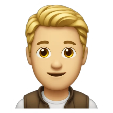 Homme calvitie sticker