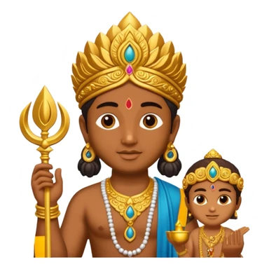 lord murugan vel sticker