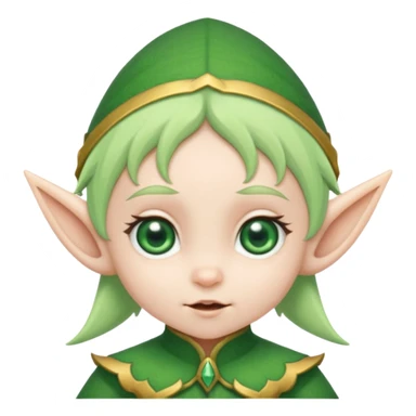 baby elf sticker