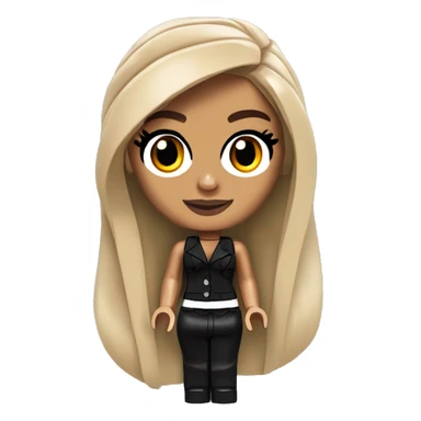 ARIANA GRANDE lego full body sticker