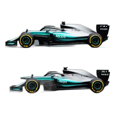 Mercedes f1 w11 sticker