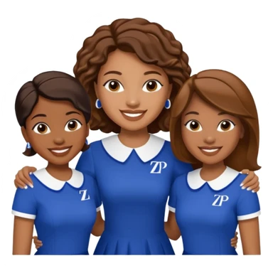 Zeta Phi Beta Sorority Inc sticker