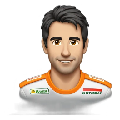 Checo Pérez F1 sticker