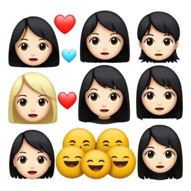 Bana kick icin emoji paketi lazim Gothic anime karakterleri olsun iAloneK nicknameli bazi emojilerde olsun sticker