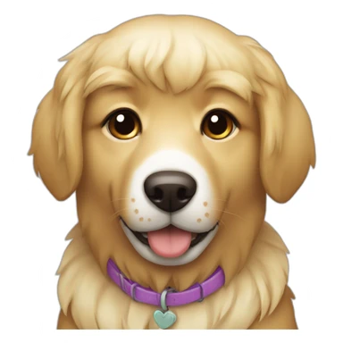 kokomi dog blonf sticker