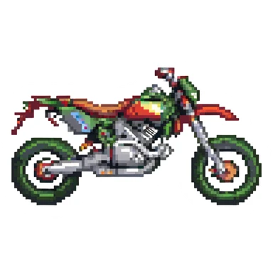 yellow and black super motard motorcycle sticker