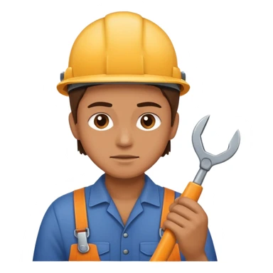 person Repairing a tool sticker