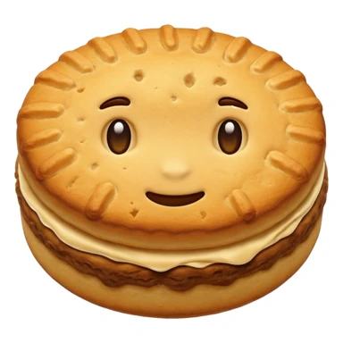 one biscuit sticker