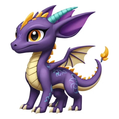 Meloetta-Raikou-Spyro-Toothless-Stitch-Fakémon-creature-hybrid sticker