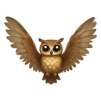 UN BUHO COLOR ORIGINAL sticker