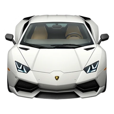 lamborgini text sticker