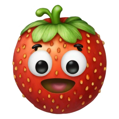 Saturno de frutilla sticker