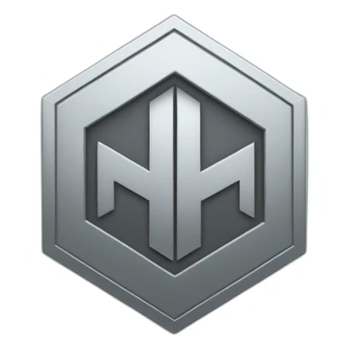 platinum hexagon insignia sticker