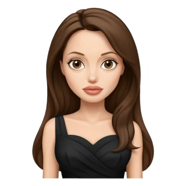 Angelina Jolie up to the waist sticker