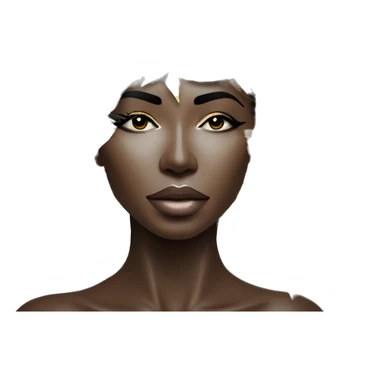  Hemp 420 Black lady melting gold drizzle kintsugi multicoloured funky palm leaves tropical made of 420 origami newspaper roses hemp leaves bokeh and paper and hemp leaves in hair sticker