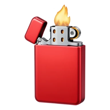 rede lighter sticker