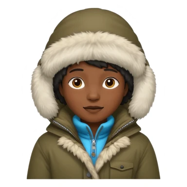 black eskimo  sticker