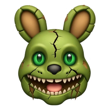 Spring trap fnaf 3 more like the actual one sticker