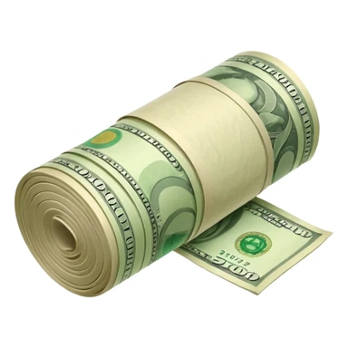 Money that is like a tube sticker