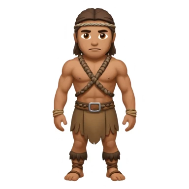 Cro-Magnon early human man sticker