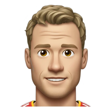 Jonathan Toews as rainbow beach bum sticker