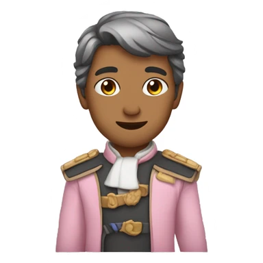 Kula bilardowa jasno różowa z 7 sticker