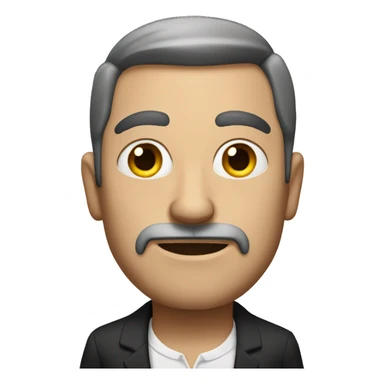 Rich judgmental man sticker