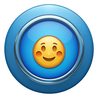 Verification blue badge sticker