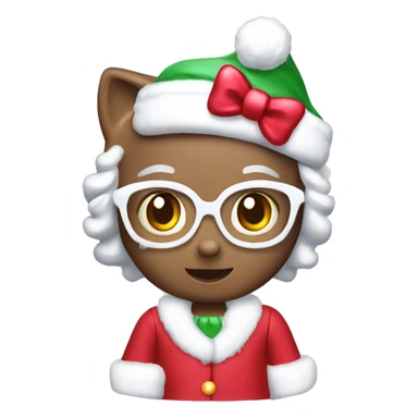 Christmas Hello Kitty sticker