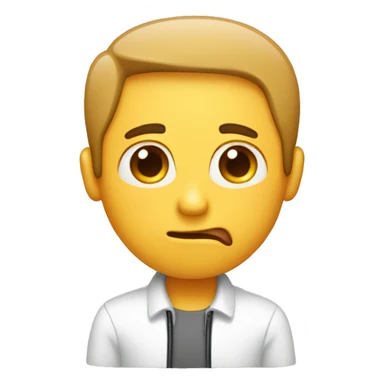 A guy holding an L to his forehead and sticking out his tongue  sticker