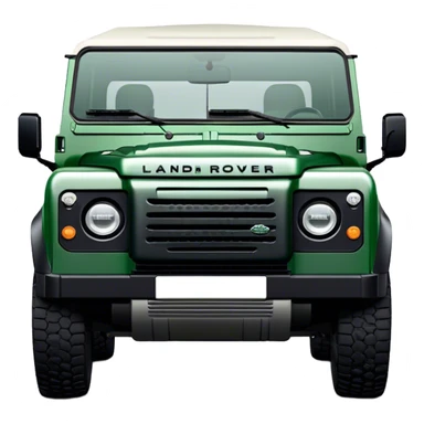 Land Rover Defender - Land Rover (Model Year: 2022) (Iconic colour: Green) sticker