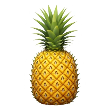 pineapple with the crown down sticker