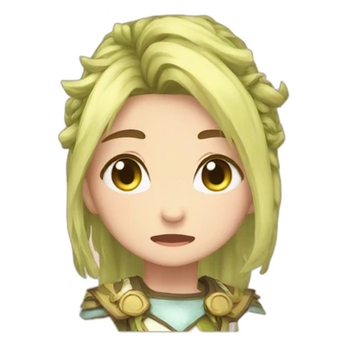 Mythra crying sticker