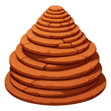 terracotta sticker