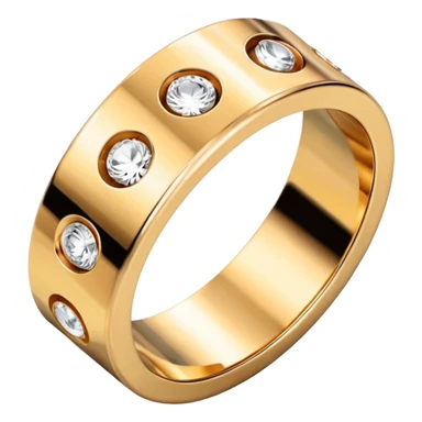 Cartier love ring sticker