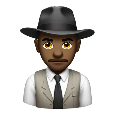  gangster Brahman sticker