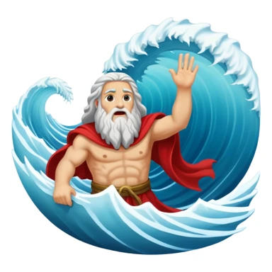 moses splitting the red sea sticker