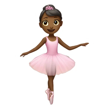 LITTLE GIRL DANCE A BALLET LESSON  sticker