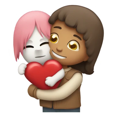 вщп hugs toy heart sticker