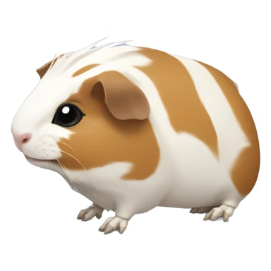 full skeleton of a guinea pig sticker