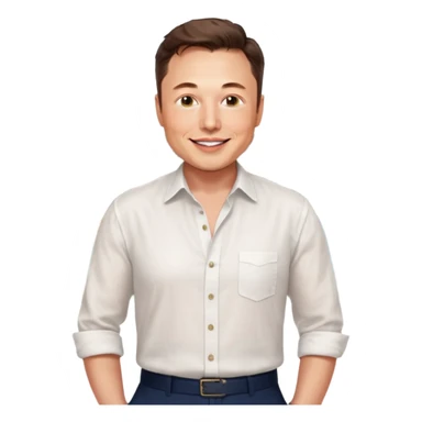 elon musk in lisbon portugal sticker