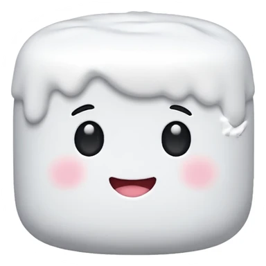 Faceless Marshmallow sticker