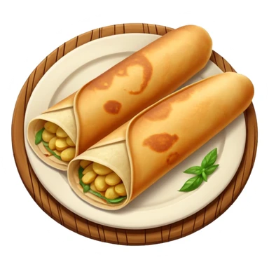 masala dosa in soiuth indoian styke sticker