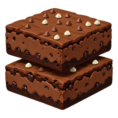 Triple Chocolate Brownie sticker