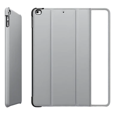Light grey trifold iPad cover
 sticker