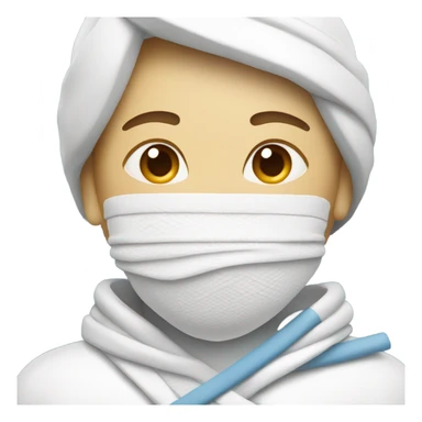 bandaged heart sticker