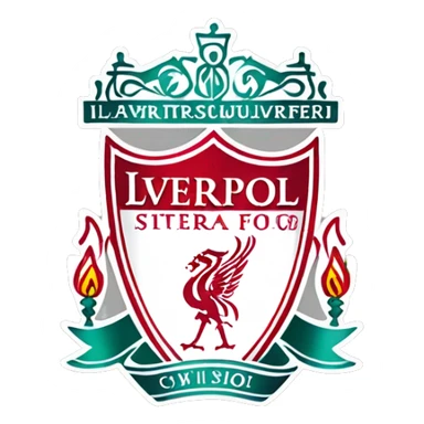 Fc liverpool logo sticker