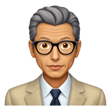 Jeff Goldblum sticker